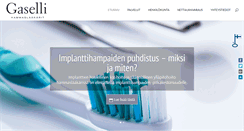 Desktop Screenshot of gasellinhammaslaakarit.fi